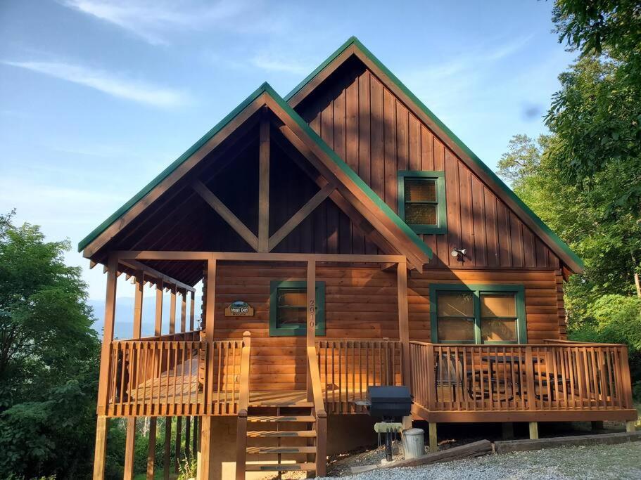 Vila Yogi'S Den: Breathtaking Views! 3 Min To Dollywood, On 1 Acre! Sevierville Exteriér fotografie