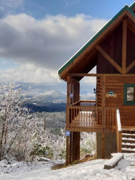Vila Yogi'S Den: Breathtaking Views! 3 Min To Dollywood, On 1 Acre! Sevierville Exteriér fotografie